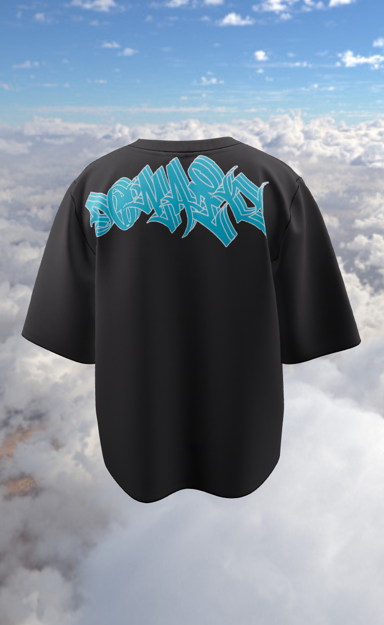 Graffiti Tee(Sky Blue)
